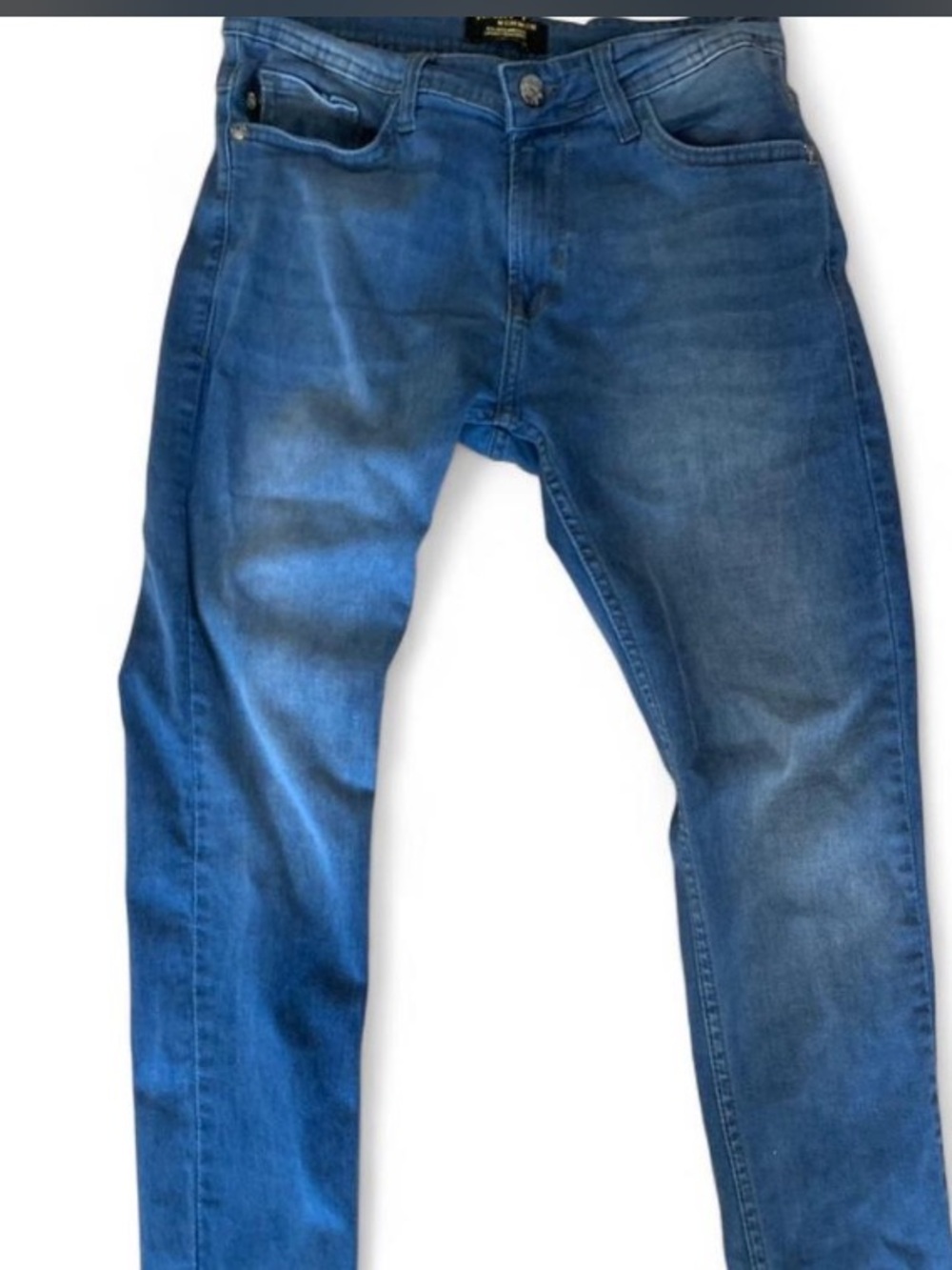 Philipp Plein Blue Men's Slim Jeans. Waist 32 Inseam 27